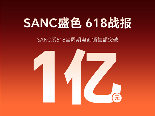 高歌猛进！SANC盛色618战报！